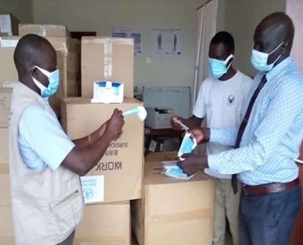 WHO Donates Medical Supplies to Ayii University
